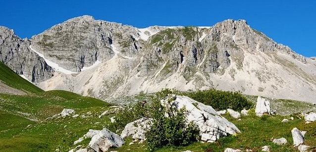 Monte Meta, nel Parco Nazionale di Abruzzo, Lazio e Molise