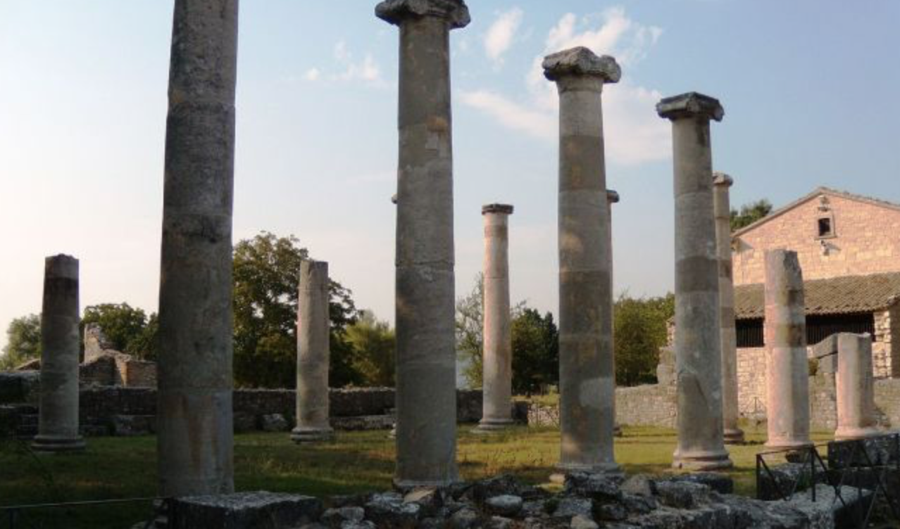 Resti di città romana a Sepino